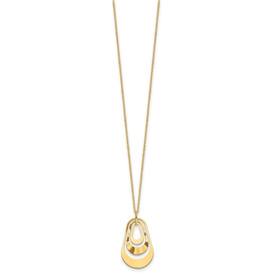 14K Contemporary Necklace.