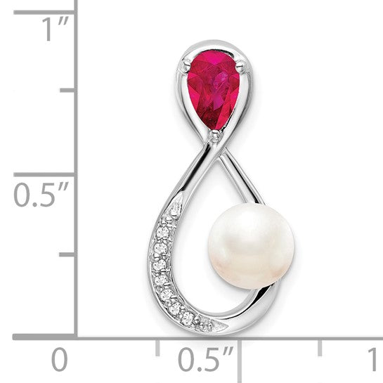 Ruby and Pearl Infinity Chain Slides