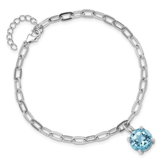 Blue Topaz Bracelet