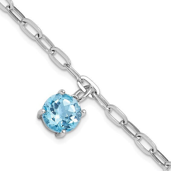 Blue Topaz Bracelet