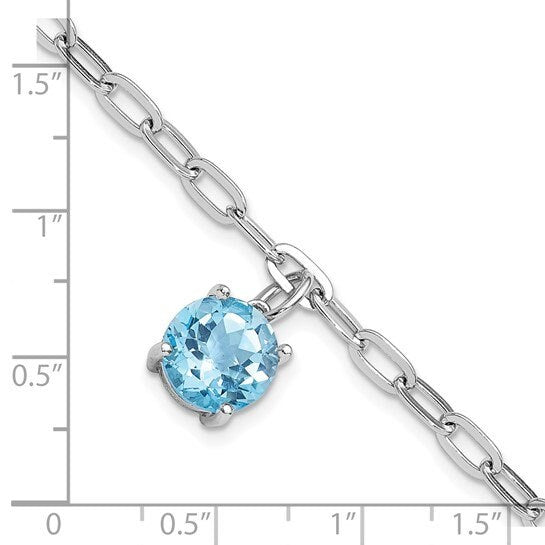 Blue Topaz Bracelet